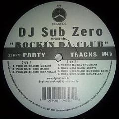 DJ Sub Zero - Rockin Da Club - AV8