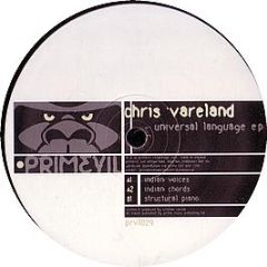 Chris Vareland - Universal Language EP - Primevil