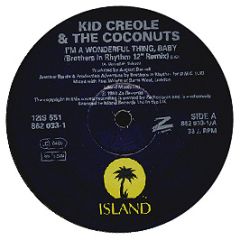 Kid Creole & The Coconuts - I'm A Wonderful Thing Baby (1993) - Island