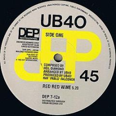 Ub40 - Red Red Wine - Dep International
