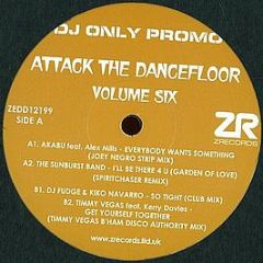 Various Artists - Attack The Dancefloor Volume Six - Z Records