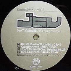 Joe T Vanelli - Don't Bring Me Down - Kontor Records