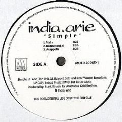India Arie - Simple - Motown