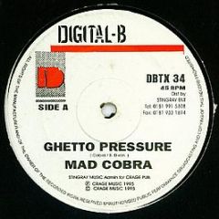 Mad Cobra - Ghetto Pressure - Digital-B