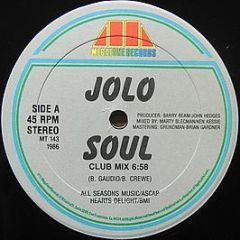 Jolo - Soul - Megatone Records