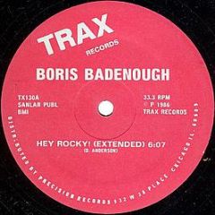 Boris Badenough - Hey Rocky - Trax