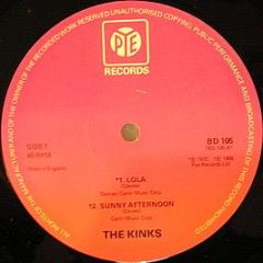 The Kinks - Lola - Pye Records