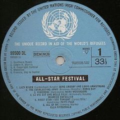 Various Artists - All-Star Festival - United Nations (UN)