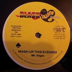 Chuck Fender / Mr. Vegas - War Dem Come Fi Start / Mash Up This Evening - Black Shadow Records
