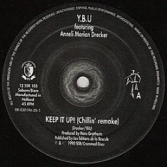Y.B.U Featuring Anneli Marian Drecker - Keep It Up! - Ssr Records
