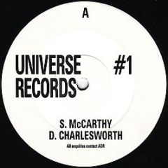S. Mccarthy & D. Charlesworth - Universe Records #1 - Universe Records