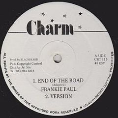 Frankie Paul / Lloyd Parks - End Of The Road / My Woman's Love - Charm
