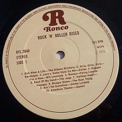 Various Artists - Rock'n Roller Disco - Ronco
