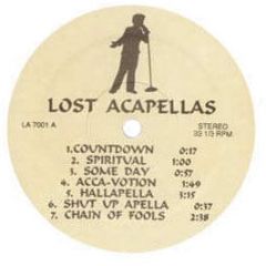 Lost Acappellas - Volume 1 - Usa Supreme