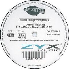 Flexter - Profondo Rosso (Deep Red) (Remixes) - ZYX Music