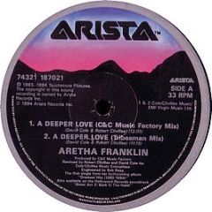 Aretha Franklin - Deeper Love - Arista