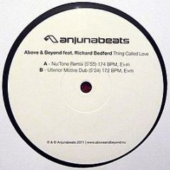 Above & Beyond feat. Richard Bedford - Thing Called Love - Anjuna Beats