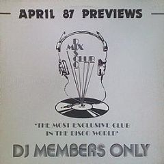 Various Artists - April 87 Previews - DMC