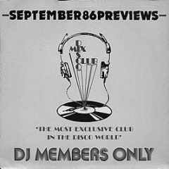 Various Artists - September 86 Previews - DMC