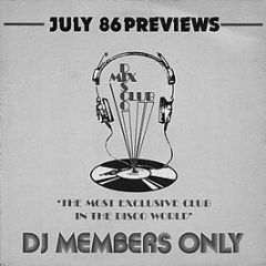 Various Artists - July 86 Previews - DMC
