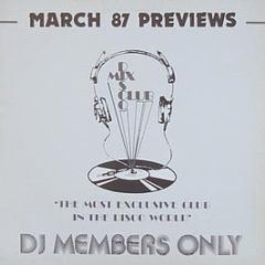 Various Artists - March 87 Previews - DMC