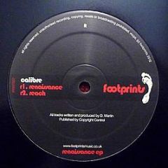 Calibre - Renaissance EP - Footprints