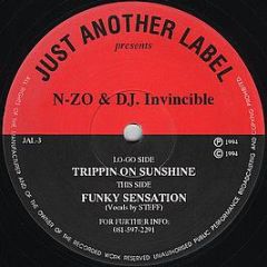 Nzo & DJ Invincible - Trippin On Sunshine - Just Another Label