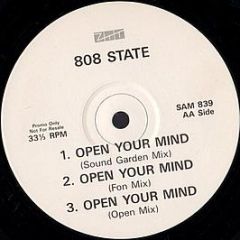 808 State - Lift / Open Your Mind - ZTT