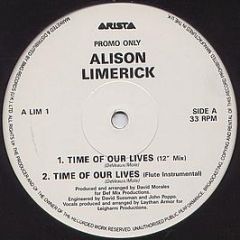 Alison Limerick - Time Of Our Lives - Arista