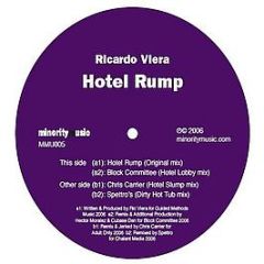 Ricardo Viera - Hotel Rump - Minority Music