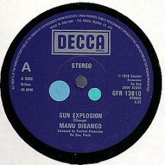 Manu Dibango - Sun Explosion - Decca