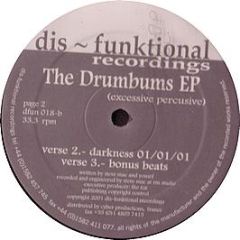 Steve Mac & Yousef - Drum Bums EP - Dis-Funktional