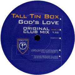 Tall Tin Box - God's Love - Perfecto