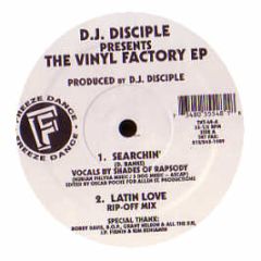 DJ Disciple - Vinyl Factory EP - Freeze