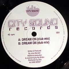 Julian Bendall - Dream On - City Sound Records