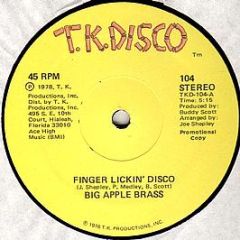 Big Apple Brass - Finger Lickin' Disco - T.K. Disco