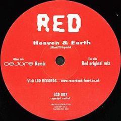 RED  - Heaven & Earth - LCD Records