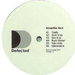 Defected Presents - Accapellas Vol.6 - Defected