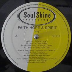 Faith Hope & Spirit - Joy - Soulshine Recordings