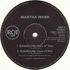 Martha Wash - Runaround + Carry On (The Todd Terry Club Remixes) - RCA
