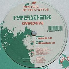 Hypersthenic - Overdrive - Italian Masters Of Hardstyle 