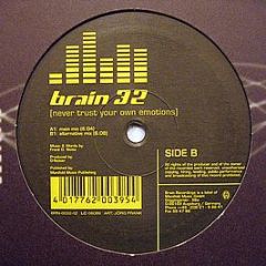 Brain 32 - Never Trust Your Own Emotions - Brain Recordings