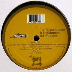 Huggotron - Glasshouses EP - Resopal Schallware