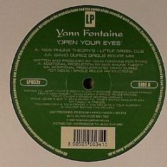 Yann Fontaine - Open Your Eyes (Remixes) - Low Pressings