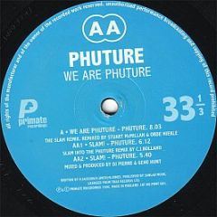 Phuture - We Are Phuture (Remix) / Slam - Primate