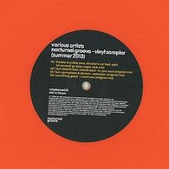 Various Artists - Nocturnal Groove: Vinyl Sampler (Summer 2013) (Orange Vinyl) - Nocturnal Groove