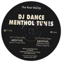 DJ Dance - Menthol Tunes - War Dance 2