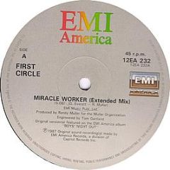 First Circle - Miracle Worker - EMI America