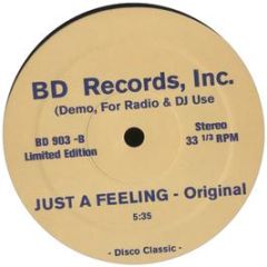Two Tonnes Of Fun - Just A Feeling - Bd Records