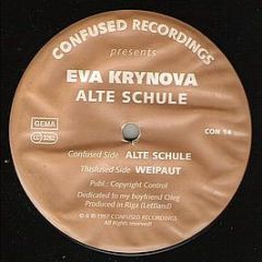 Eva Krynova - Alte Schule - Confused Recordings